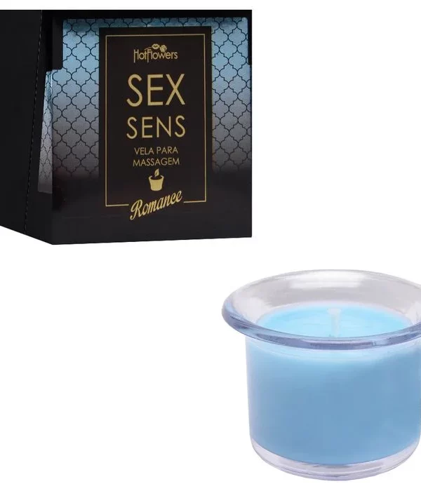 Vela Sex Sens Massagem Aromática 20Gc - ROMANCE