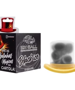 Six Ball Bolinha Beijável 6 Unidades -  BLACK ICE