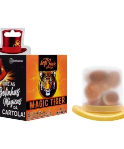 Six Ball Magic Tiger Bolinha Hot 6 Unidades