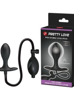 Plug Anal Inflável com Peso Interno – PRETTY LOVE INFLATABLE ANAL PLUG