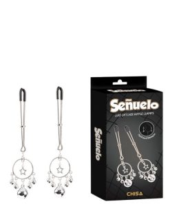 Grampos para Mamilos Estilo Pinça com Guizo – CHISA SEÑUELO LURE CATCHER NIPPLE CLAMPS