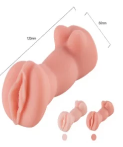 Mini masturbador masculino corpinho com textura interna