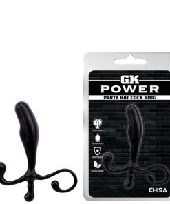 Massageador de Próstata com Alça de Segurança e Estimulador Perineal – CHISA PARTY HAT COCK