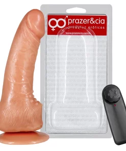 Protese Com Vibro E Ventosa 16,5 X 3,8Cm