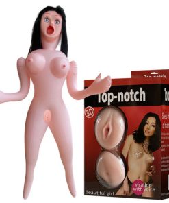 Boneca Inflável com Seios Fartos e 3 Orifícios para Penetração