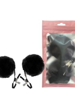 Grampos para Mamilos com Presilhas Ajustáveis e Pompom