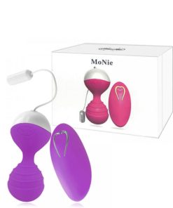 Bolas de Pompoar Recarregável Wireless com 10 Modos de Vibração – MAN NUO MONIE