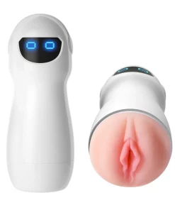 Masturbador Lanterna Robot Com Formato De Vagina  RW6