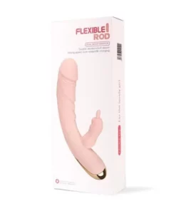 Vibrador ponto G e estimulador clitoriano