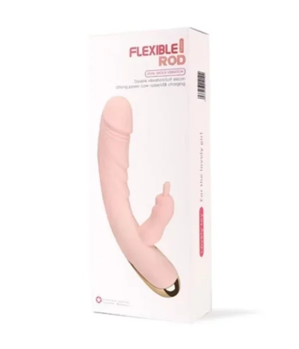Vibrador ponto G e estimulador clitoriano