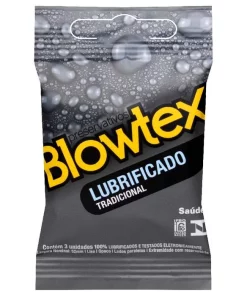 Preservativo Tradicional Lubrificado 03 Unidades