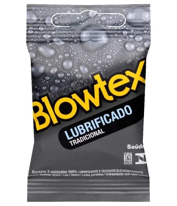 Preservativo Lubrificado 03 blow