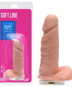 Pênis Maciço Vac-U-Loc Para Cinta 12 X 3,3Cm