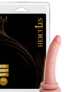 Heitor – Prótese Realística 18,3 x 4,2 cm – Curvado, com Ventosa e Estímulo Direcionado