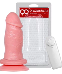 Prótese Realística Com Ventosa E Vibro 11,7 X 3,8 Cm