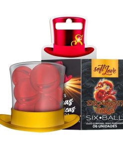 SIX BALL DRAGON FIRE 06 UNIDADES