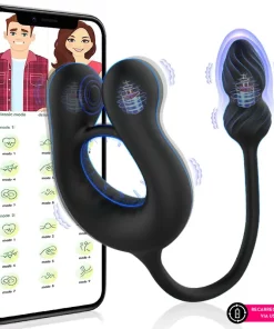 Massageador de próstata por aplicativo