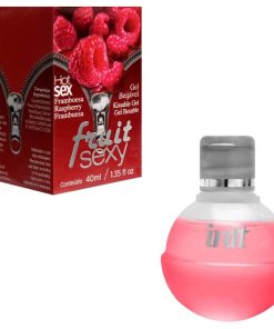 Fruit Sexy Gel Beijável Saborizado 40G - FRAMBOESA