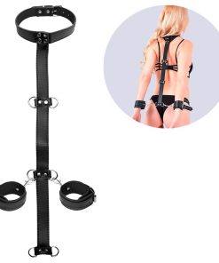 Kit Fetiche Algema Pulso E Pescoço