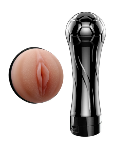 Masturbador Masculino Vibratório com Vagina à Pilha R9