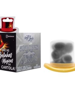 Six Ball 50Tons Cinza Bolinha 6 Unidades