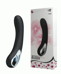 Vibrador Recarregável Ponto G com Alça Metalizada e 12 Modos de Vibração - ALSTON