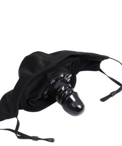 Mordaça com Pênis Realístico, possui Veias, Glande Saliente e Ajuste com Fivela