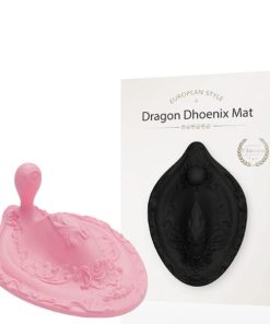 Tapete Vibrador Recarregável Unissex com Penetrador e Controle Remoto – DRAGON DHOENIX MAT