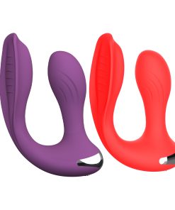 Vibrador de Calcinha Penetrável via Aplicativo - VERMELHO