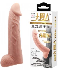 Capa Peniana Com Extensor De 8 Cm