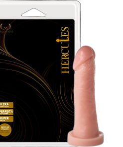 Pênis Maciço Hércules – Cadmo 16 x 3,5 cm - bege