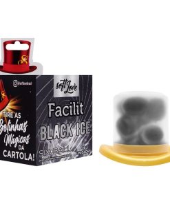 Six Ball Facilit Black Ice Bolinha 6 Unidades