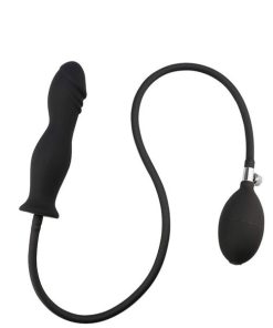 Plug Inflável com Glande Saliente e Bomba de Pressão Manual