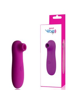 Mini Estimulador Feminino Recarregável com 10 Modos de Ondas de Pressão