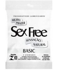 Preservativo Basic Com 3 Unidades