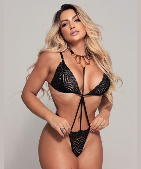 Body Sensual Glamour Em Renda Coleção Valentines Day Mil