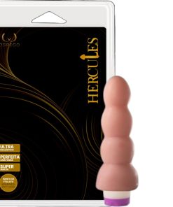 Plug Anal Motor HÉRCULES 19,8 X 5 Cm - BEGE