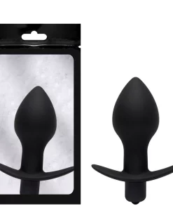 Plug Anal Vibrador Bateria Lr44 8,7 X 4Cm