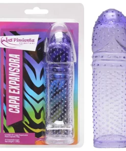 Capa Peniana Expansora Em Silicone - LILAS