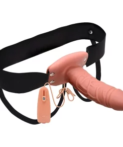 Capa Peniana Extensora 18 X 4,5Cm Cinto E Vibrador