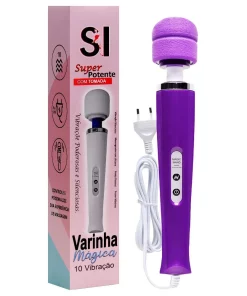 Vibrador Varinha Mágica Bivolt - ROXO