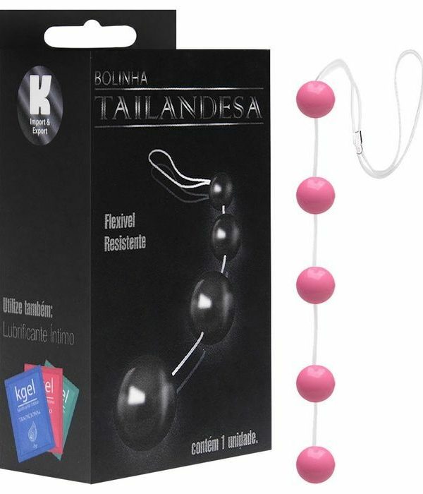 Bolinha Tailandesa 24Mm Coloridas -PINK