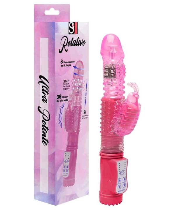 Vibrador Jack Rabbit Vai E Vem 36 Vibrações