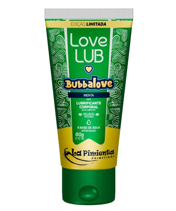 Love Lub Lapi Love Lubrificante Corporal Beijável 60g - MENTA