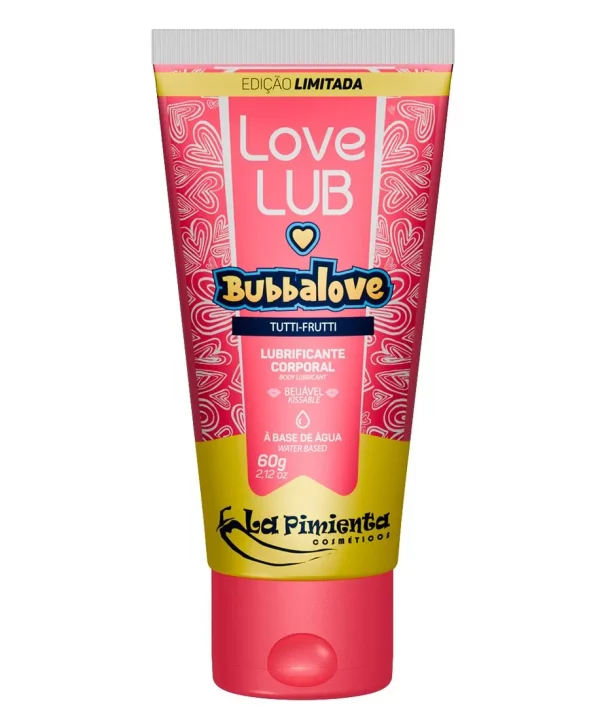 Love Lub Lapi Love Lubrificante Corporal Beijável 60g - TUTTI FRUTI