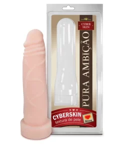 Capa Peniana Em Cyberskin 17 X 4,5Cm