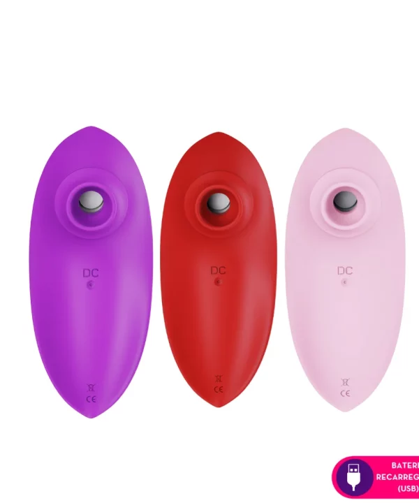 Estimulador clitoriano com Tecnologia de Vibroar p9 - VERMELHO
