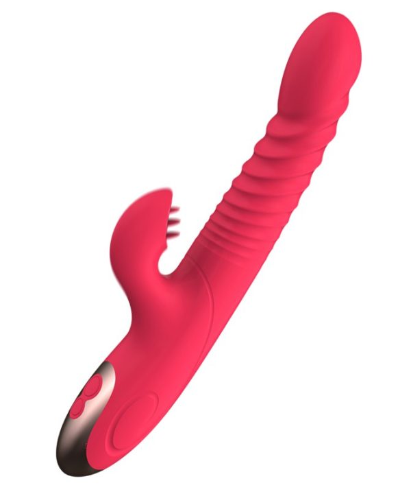 Vibrador Vai e Vem Esquenta Fish Tongue