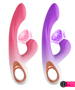 Vibrador com tecnologia de vibroar degradê - roxo