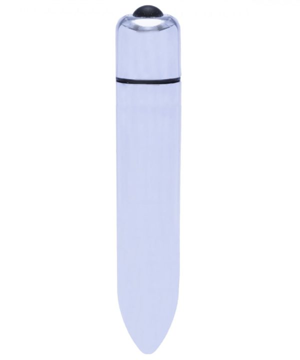 CAPSULA POWER BULLET 10 VELOCIDADES DE VIBRAÇÕES - cromado